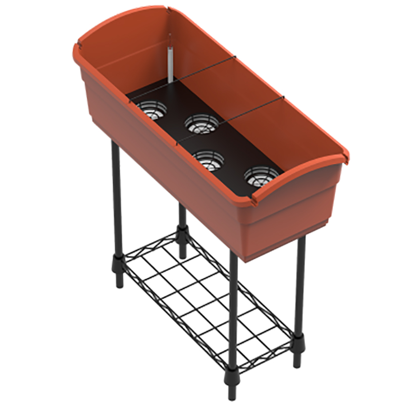 Cama de jardín elevada económica con / una bandeja de almacenamiento UF004BS