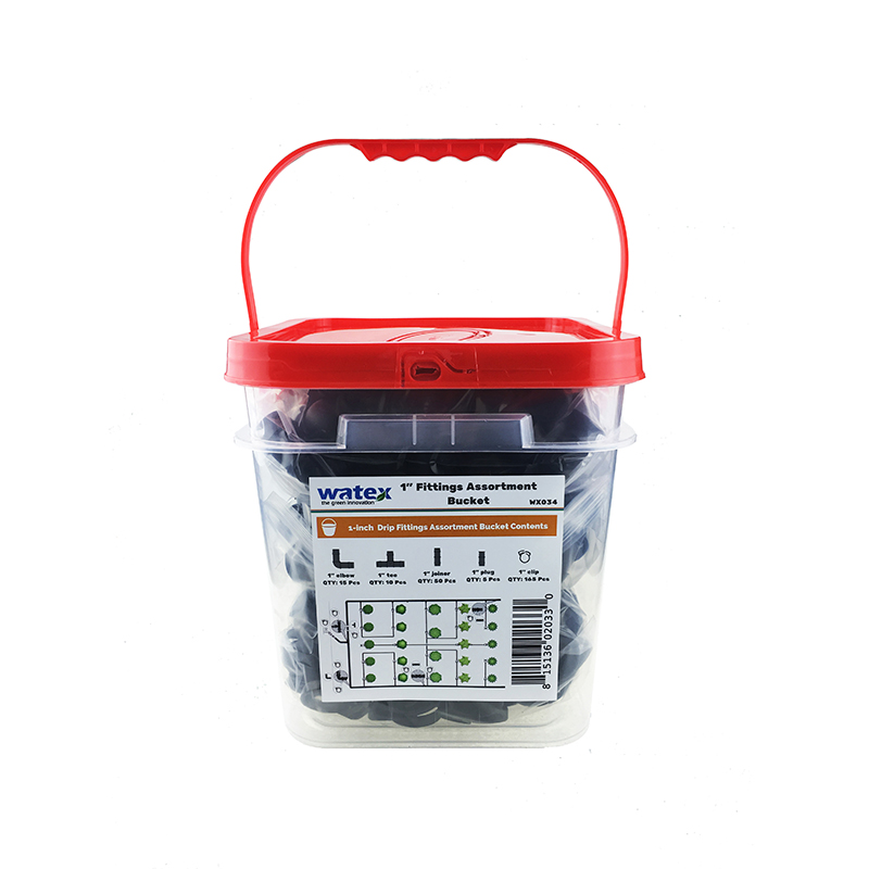 Paquete surtido de accesorios de 1' (25 mm) (cubo de 10 l) WX034