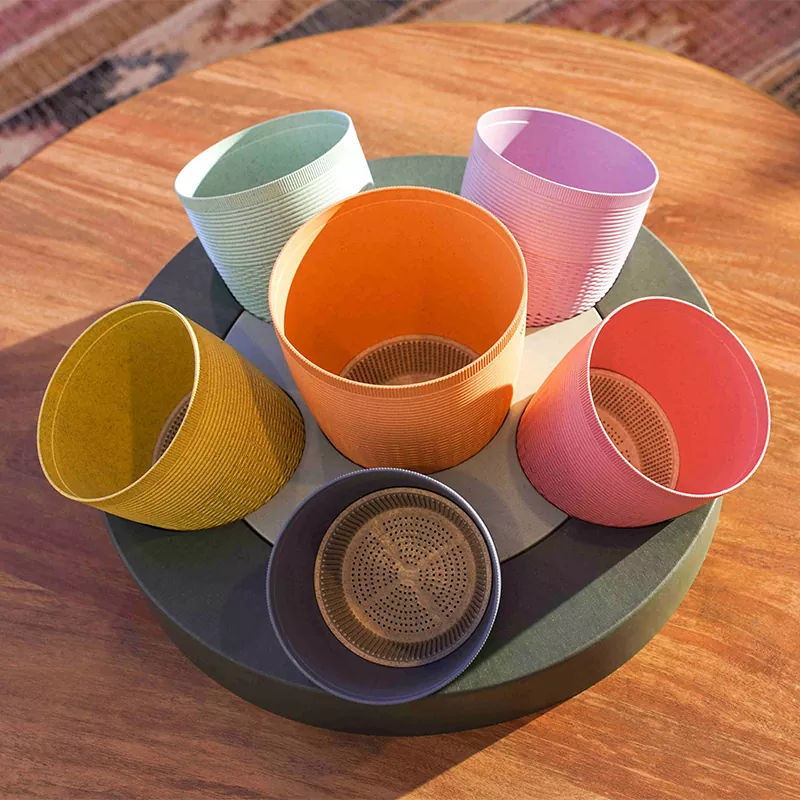 Macetero redondo Eco Gardening