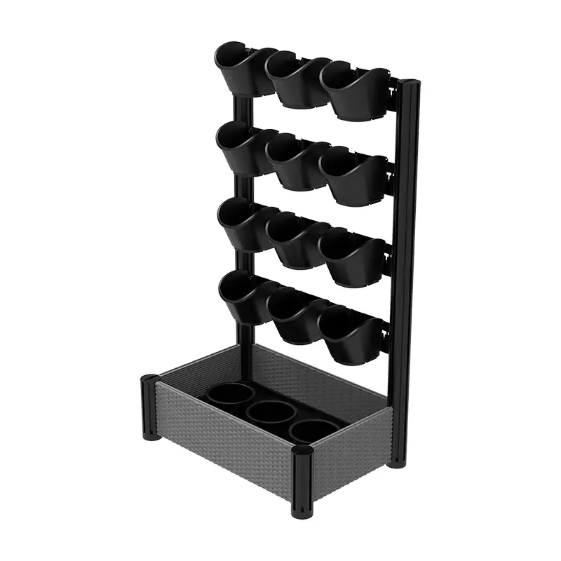 Pared verde independiente para interiores