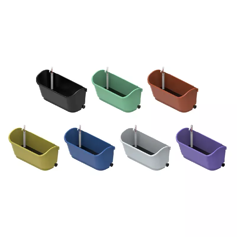 Macetero con riego automático para interiores